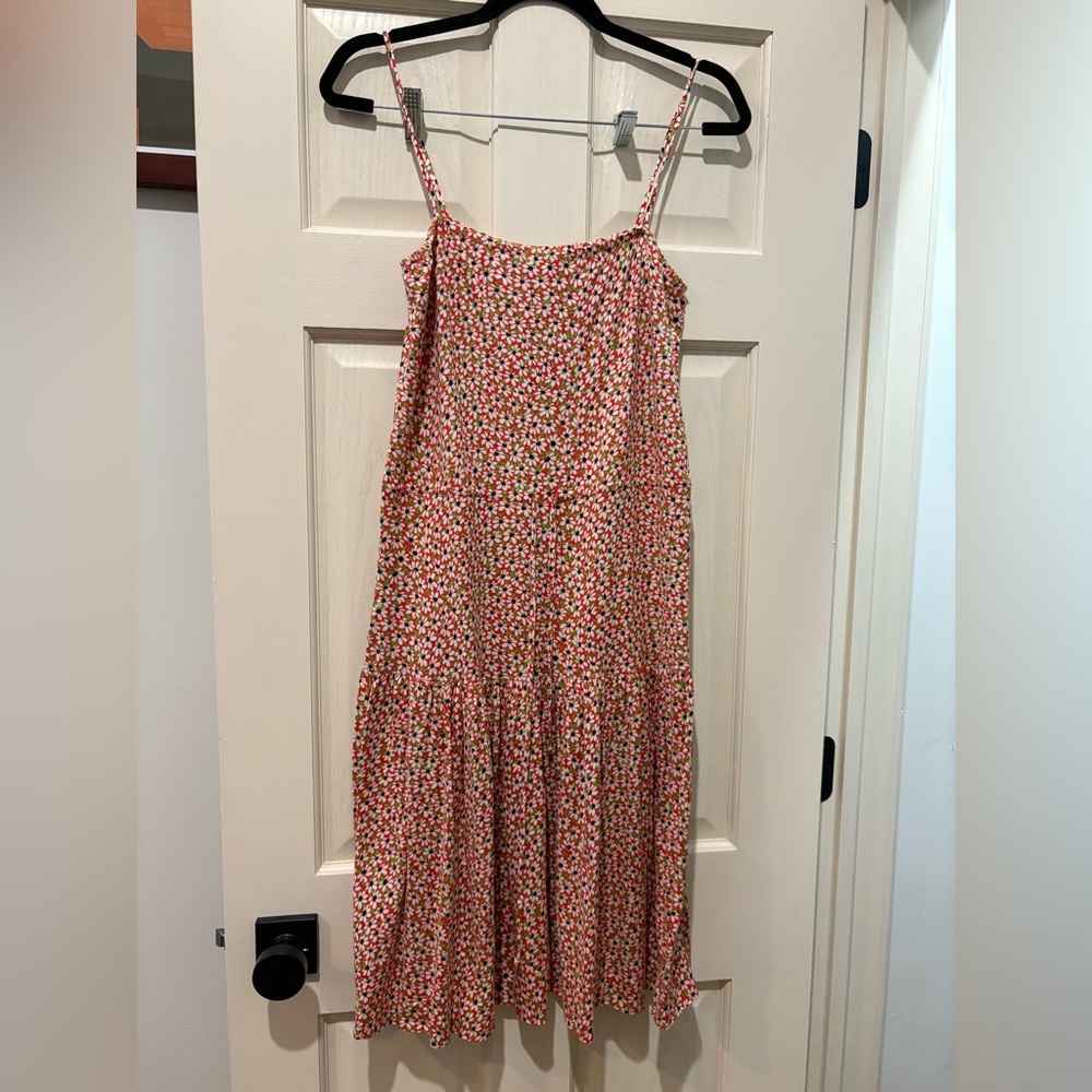 RARE Vtg 70's DVF Italian Daisy Print Sun Dress